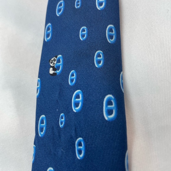 Hermès 100% Silk Men’s Tie “Maillon Panda” 6310 PA - Picture 7 of 7